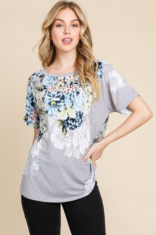 Relaxed Floral T-Shirt by Bombom