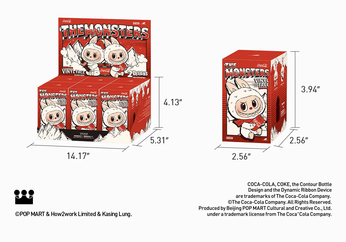 THE MONSTERS - COCA-COLA SERIES - Vinyl Face Blind Box