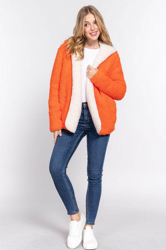 Reversible Faux Fur Jacket by Active Basic
