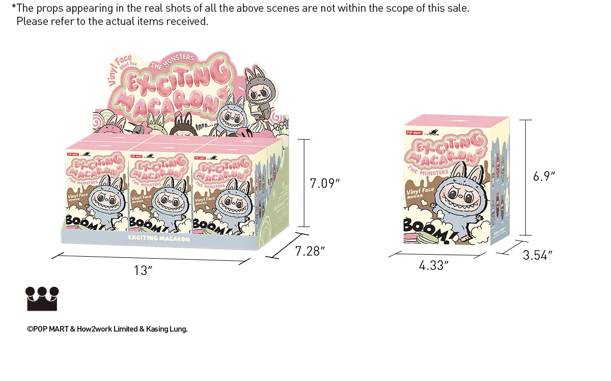 THE MONSTERS - Exciting Macaron Vinyl Face Blind Box