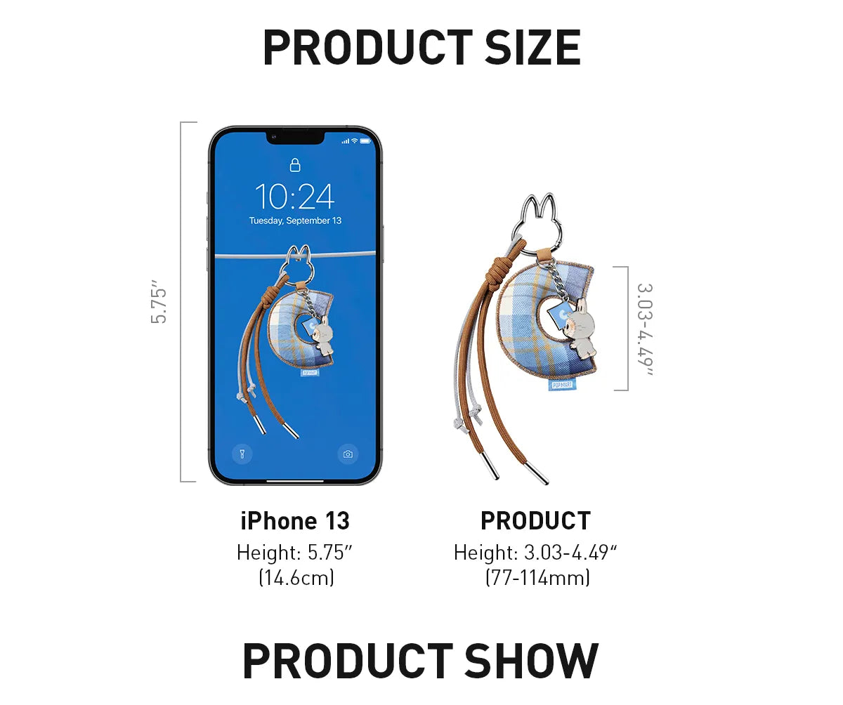 THE MONSTERS - Labubu Pin For Love Letter Pendant Series