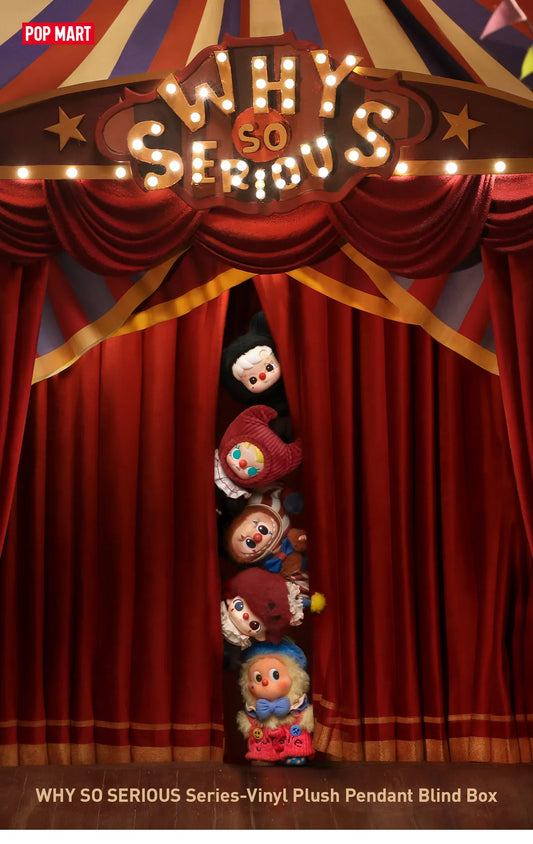 WHY SO SERIOUS Series - Vinyl Plush Pendants