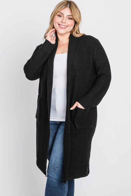 Heavy Acrylic Long Cardigan by Simi Bloom