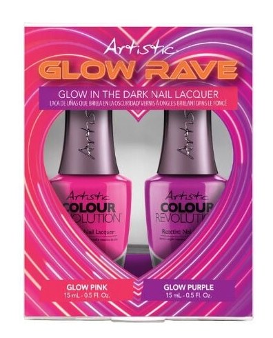Glow Rave - Glow in the Dark Nail Lacquer by Artistic