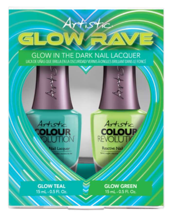 Glow Rave - Glow in the Dark Nail Lacquer by Artistic