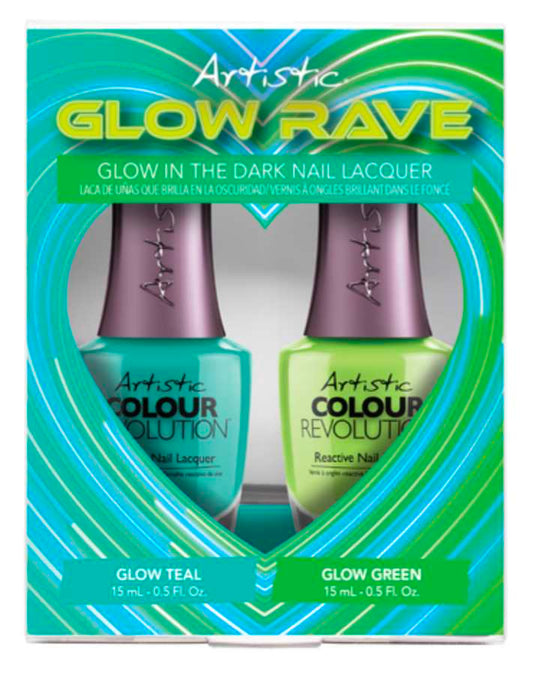 Glow Rave - Glow in the Dark Nail Lacquer by Artistic