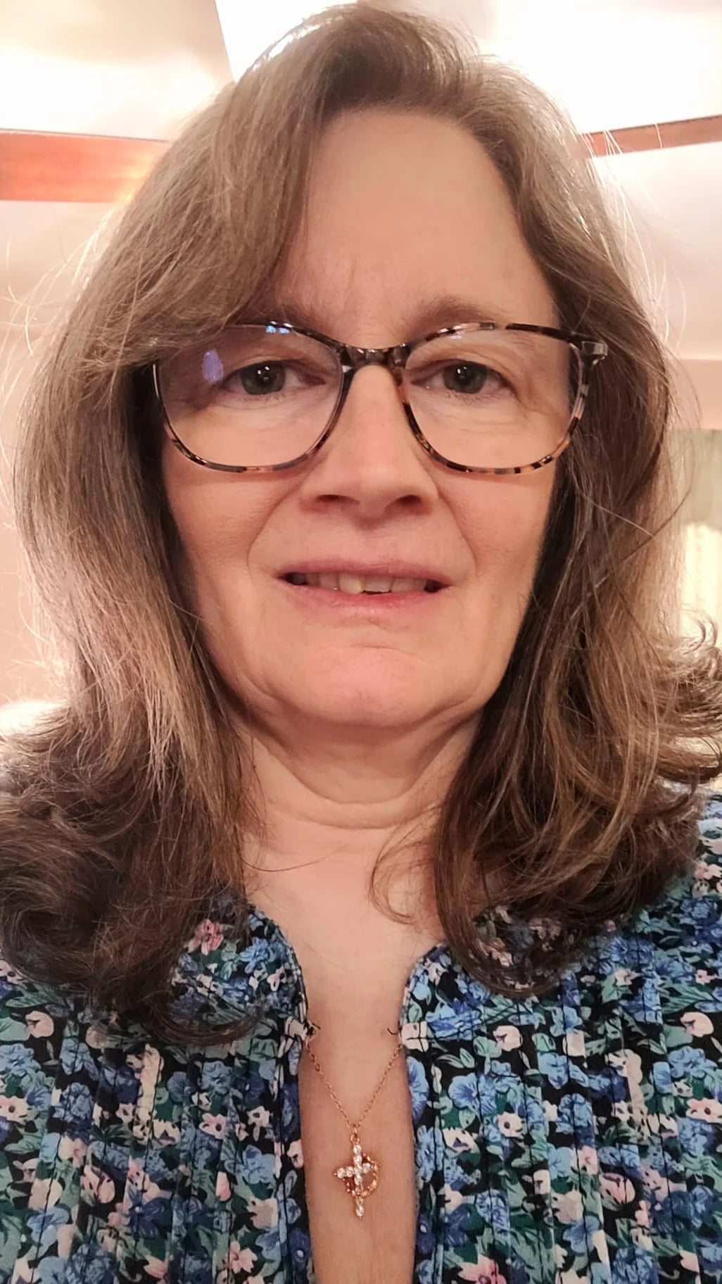 Crown + Cross Necklace