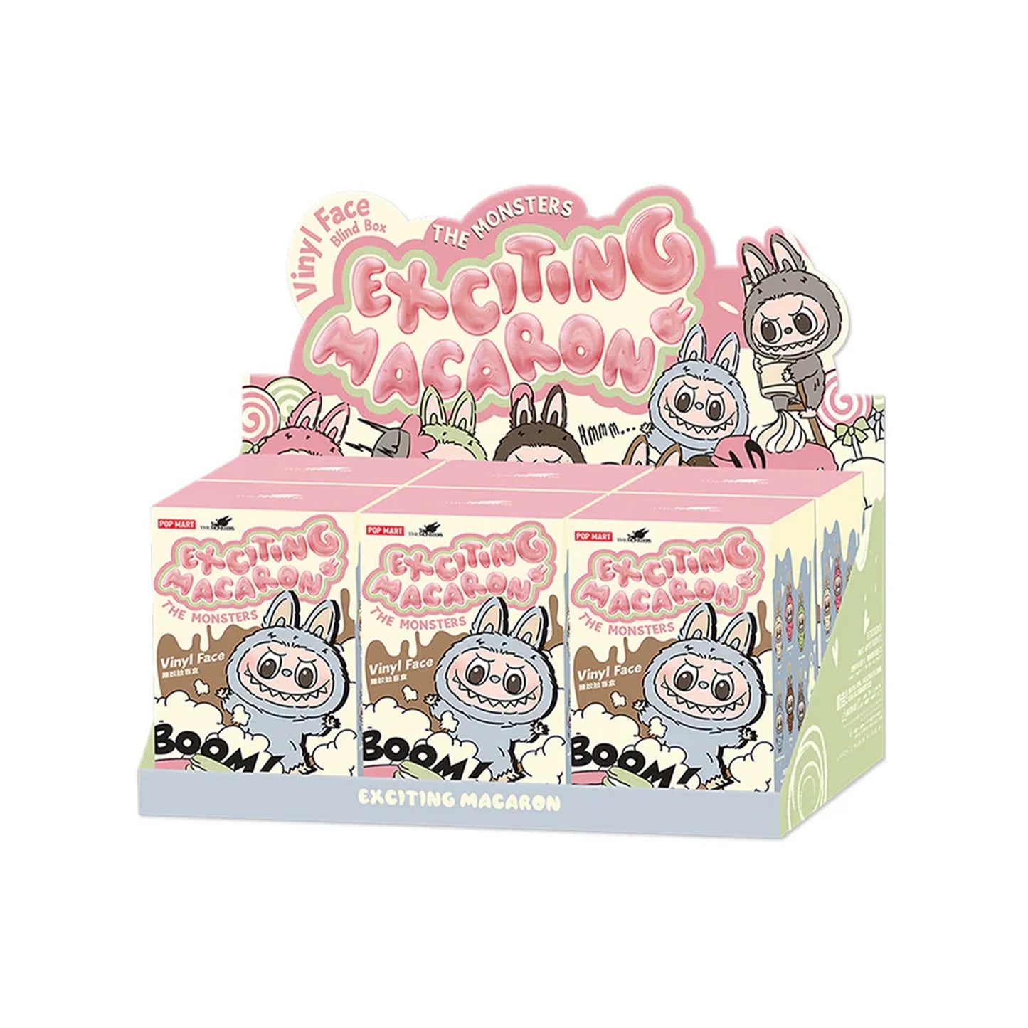 THE MONSTERS - Exciting Macaron Vinyl Face Blind Box