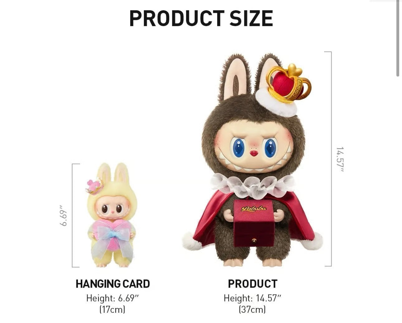 THE MONSTERS - Let's Checkmate Series Vinyl Plush Doll